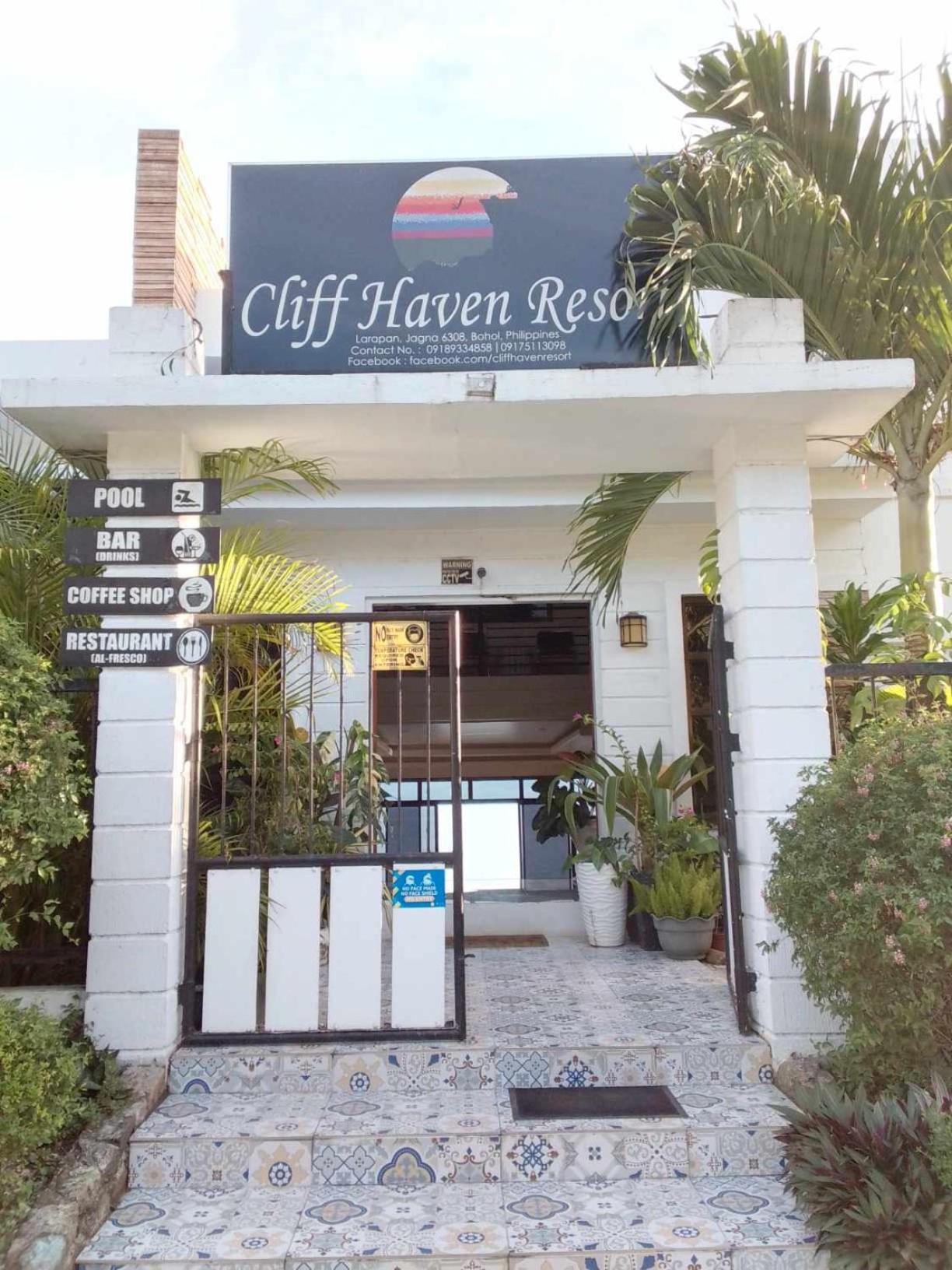 Cliff haven resort Jagna Eksteriør bilde